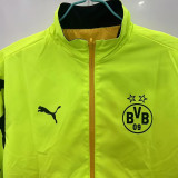 2025-26 Dortmund Yellow & Fluorescent Green Double Sided Windbreaker (双面风衣)