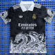 2025-26 RMA Black Polo Short Sleeve (三叶龙)有领