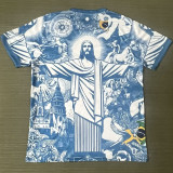2025-26 Brazil Blue Special Edition Fans Soccer Jersey