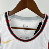 2024-25 ROCKETS DURANT #35 White City Edition Top Quality Hot Pressing NBA Jersey