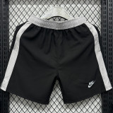 D706 NK Black Casual Short Pants