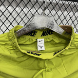 D330 NK Fluorescent green Casual Short Pants