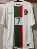 2010 Portugal Away Player Version 球员 Retro Soccer Jersey