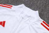 2025-26 Bayern White Jacket Tracksuit #A2558