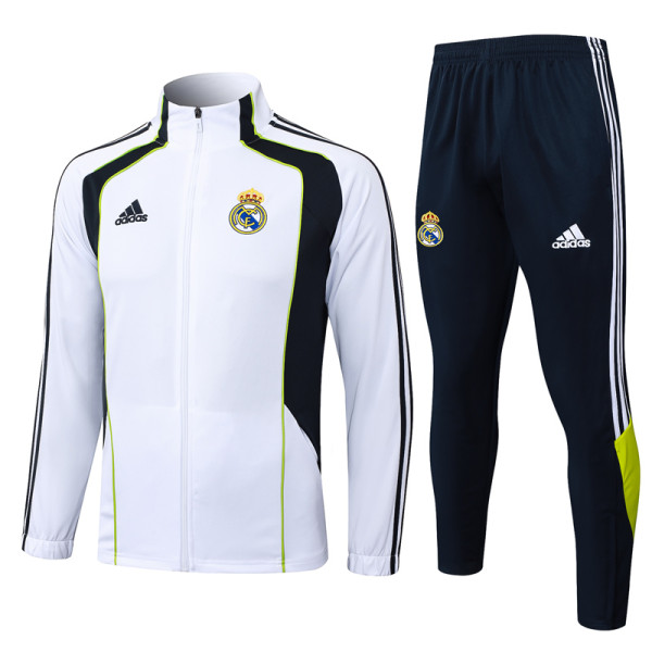 2025-26 RMA White Jacket Tracksuit #A2553