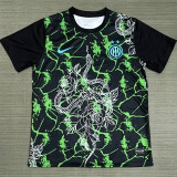 2025-26 INT Black Green Training shirts (蛇)