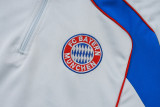 2025-26 Bayern Light gray Half Pull Tracksuit #B2548(半拉链)