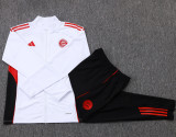 2025-26 Bayern White Jacket Tracksuit #A2558