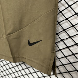 D985 NK Khaki Casual Short Pants