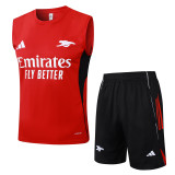 2025-26 ARS Red Tank top and shorts suit #D2578