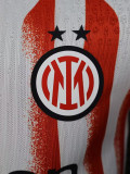 2025-26 INT White Red Special Edition Player Version Soccer Jersey