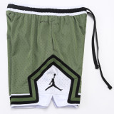 A2502 AJ Green Casual Short Pants #橄榄绿