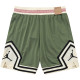 A2503 AJ Pink green Casual Short Pants #粉绿色