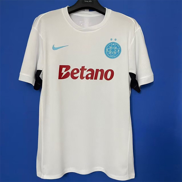 2025-26 FCSB White Fans Soccer Jersey (布加勒斯特星)