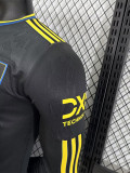 2025-26 Man Utd Third Long Sleeve Player Version Soccer Jersey (长袖球员)