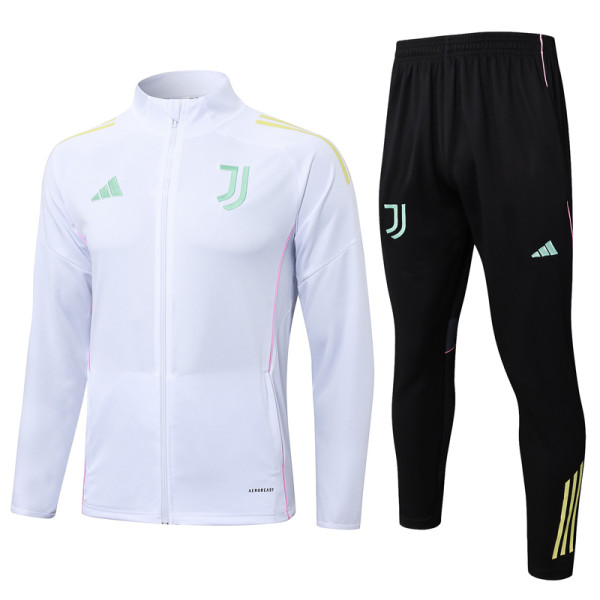 2025-26 JUV White Jacket Tracksuit #A2568
