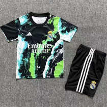 2025-26 RMA Black green Special Edition Kids Training