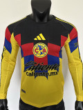 2025-26 Club America Home Long Sleeve Player Version Soccer Jersey (长袖球员)