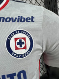 2025-26 Cruz Azul Away Player Version Soccer Jersey