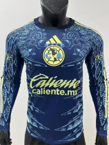 2025-26 Club America Away Long Sleeve Player Version Soccer Jersey (长袖球员)