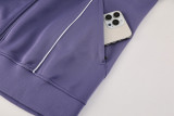 2025-26 Man Utd Purple Jacket Tracksuit #07
