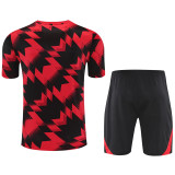 2025-26 Man Utd Red black Training Short Suit