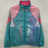 2025-26 BAR Green & Pink Double Sided Windbreaker (双面风衣)(刺绣)