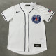 2025-26 PSG White Casual Edition Baseball Jersey
