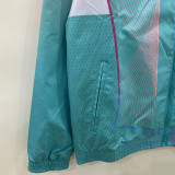 2025-26 BAR Green & Pink Double Sided Windbreaker (双面风衣)(刺绣)