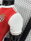 2025-26 Monaco Home Player Version Soccer Jersey