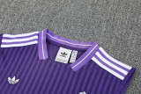 2025-26 RMA Purple Tank top and shorts suit