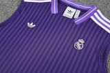 2025-26 RMA Purple Tank top and shorts suit