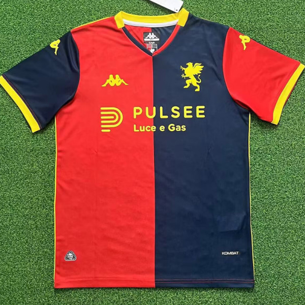 2025-26 Genoa Home Fans Soccer Jersey