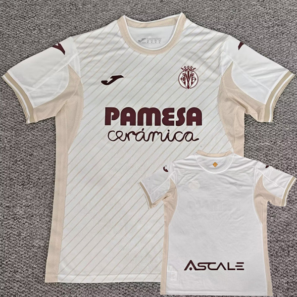 2025-26 Villarreal Away Fans Soccer Jersey