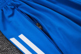 2025-26 RMA Lake blue Tank top and shorts suit #D25144