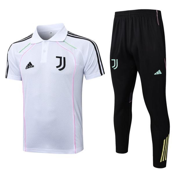 2025-26 JUV White Short shirts and Long trousers Suit #C2556