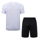 2025-26 JUV White Training Short Suit #D25145
