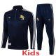 2025-26 JUV Royal blue Kids Half Pull Tracksuit #E2504(童装)(半拉链)