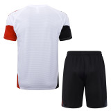 2025-26 Ajax White Training Short Suit #D25148
