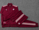 2025-26 Bayern Jujube red Kids Jacket Tracksuit #E2510(童装)