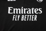 2025-26 RMA Black Kids Half Pull Tracksuit #E2511(童装)(半拉链)