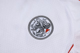 2025-26 Ajax White Training Short Suit #D25148