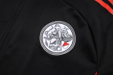 2025-26 Ajax Black Jacket Tracksuit #A2572