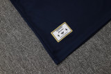 2025-26 JUV Royal blue Kids Half Pull Tracksuit #E2504(童装)(半拉链)