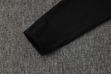2025-26 RMA Black Kids Half Pull Tracksuit #E2511(童装)(半拉链)