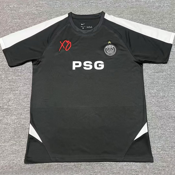2025-26 PSG Black XO Special Edition Fans Training shirts