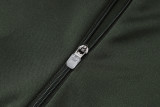 2025-26 Bayern Dark green Kids Half Pull Tracksuit #E2546(童装)(半拉链)