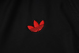 2025-26 Man Utd Black Jacket Tracksuit #A2508