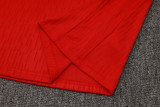 2025-26 PSG Jordan Red Kids Half Pull Tracksuit #E2521(童装)(半拉链)