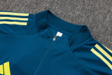 2025-26 JUV Royal blue Kids Half Pull Tracksuit #E2543(童装)(半拉链)